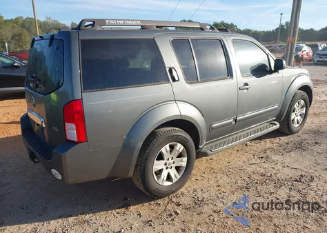 2007 Nissan Pathfinder Le from USA, damaged, VIN 5N1AR18W07C626273